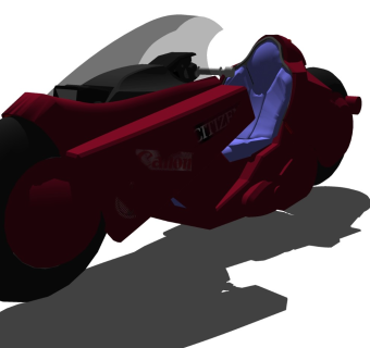 超精细摩托车模型 (103)